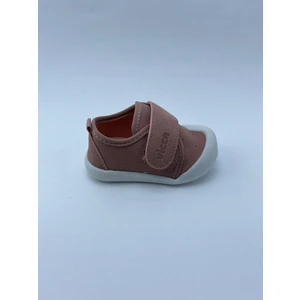 Çocuk İlk Adım Ayakkabı Pudra Renkli Düz Tabanlı Kız Çocuklar İçin Rahat Kullanım