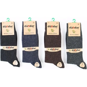 Erkek Plus Bambu Yün Çorap 5923 - 12 Adet