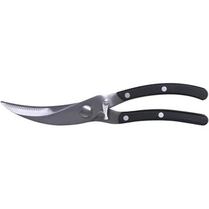 Balık-Tavuk Makası, Siyah 24,5 cm Paslanmaz Çelik