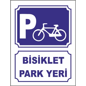 Bisiklet Park Yeri Uyarılevhası