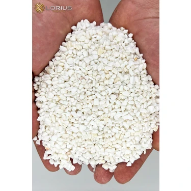 Lorius Beyaz 3-5mm Boyutunda Dolamit Akvaryum