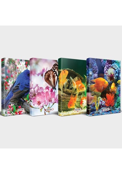 Sevimli Hayvanlar Defter Seti 4'lü V1