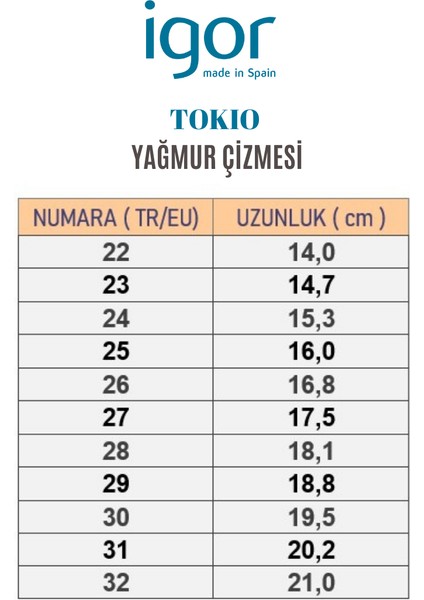 Tokio Kız Çocuk Nude Yağmur Çizmesi