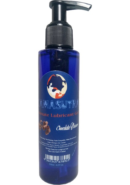 Çikolata Aromalı Jel 125 ml - Kamasutra Lubricant Chocolate Flavored Gel 125 ml