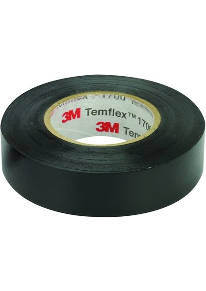 Izolebant Temflex Siyah Pvc Bant 19MM x 9m x 0,13MM 10 Adet