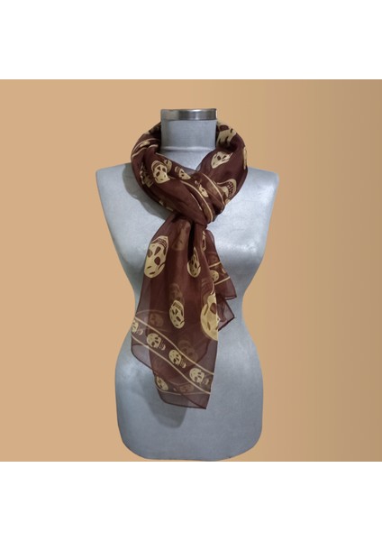 Çok Renkli Şifon Şal