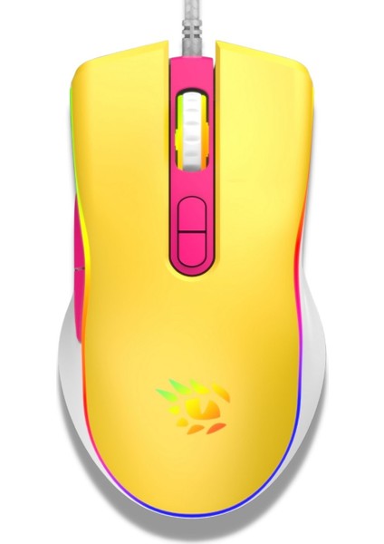 T4-1665 Loot Rgb 7200DPI Makrolu Gaming Oyuncu Mouse