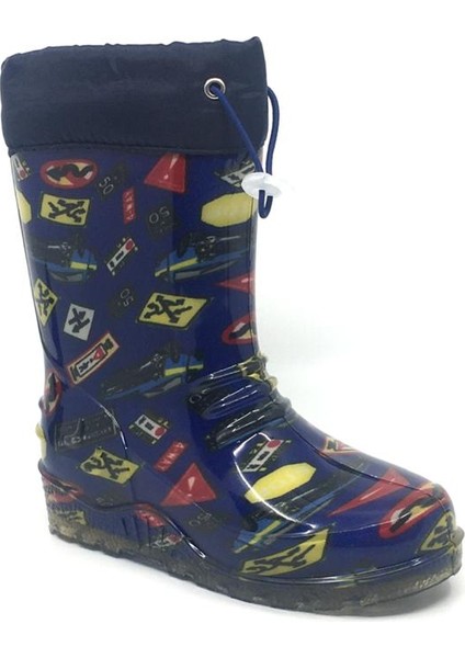 Kids Kız-Erkek Çocuk Kışlık İçi Kürklü Yağmur Çizmesi Kar Botu 26-37