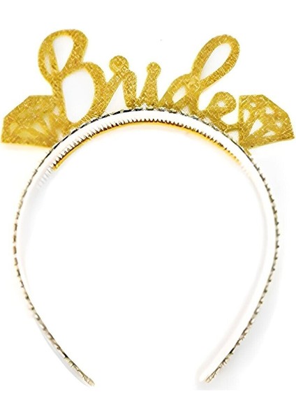 Eva Taç Bride Gold-Gümüş-Pembe-Kırmızı-Mor- 10 Lu Set