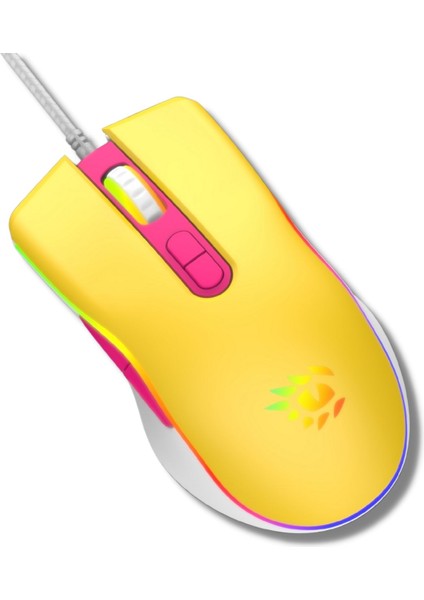 T4-1665 Loot Rgb 7200DPI Makrolu Gaming Oyuncu Mouse