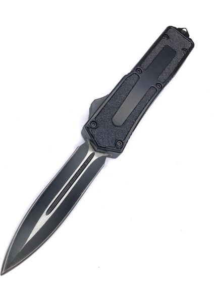 - Microtech Siyah-Otomatik-Çakı - 21 cm