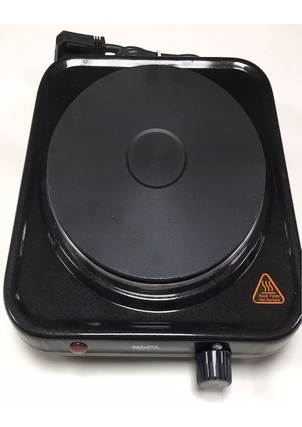 Plate Tekli Elektrikli Ocak Ayarlanabilir Termostatlı Pleyt 1500W Mupa modelleri