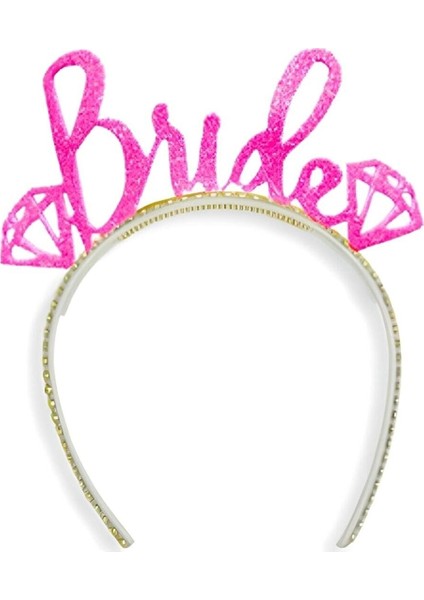 Eva Taç Bride Gold-Gümüş-Pembe-Kırmızı-Mor- 10 Lu Set modelleri