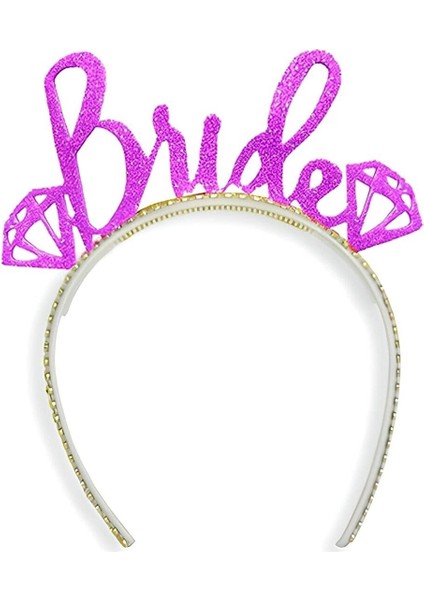 Eva Taç Bride Gold-Gümüş-Pembe-Kırmızı-Mor- 10 Lu Set indirimleri