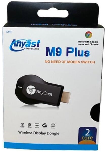 Anycast M9 Plus Full Hd HDMI Kablosuz Görüntü ve Ses Aktarıcı