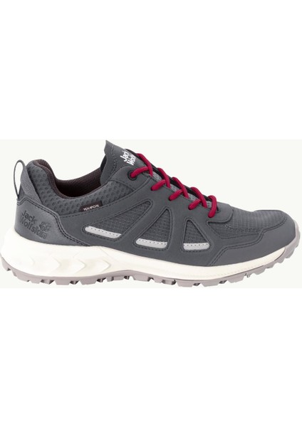 4051341 Woodland 2 Texapore Low W Grey/red Kadın Outdoor Ayakkabı