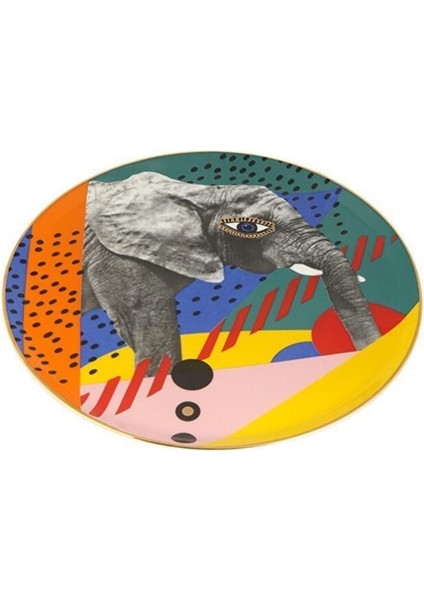 Wild Life Servis Tabağı 4'lü 28CM
