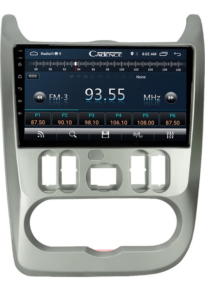 Dacıa Lodgy Android Carplay Multimedya Ekran Teyp 2GB+32GB indirimleri