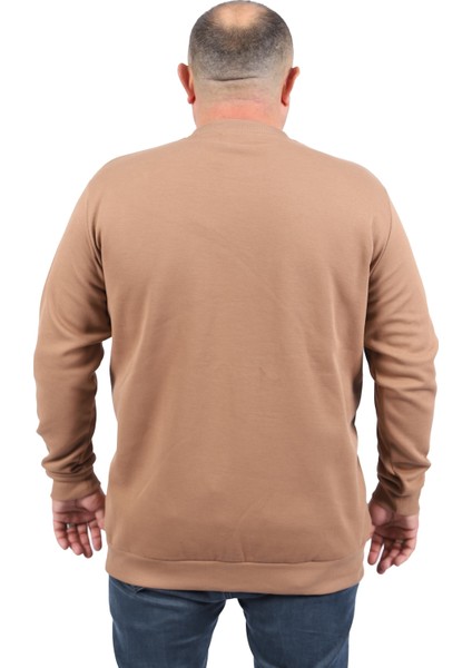 Büyük Beden Sweat Double Face Basic 22719-S.KAHVE modelleri