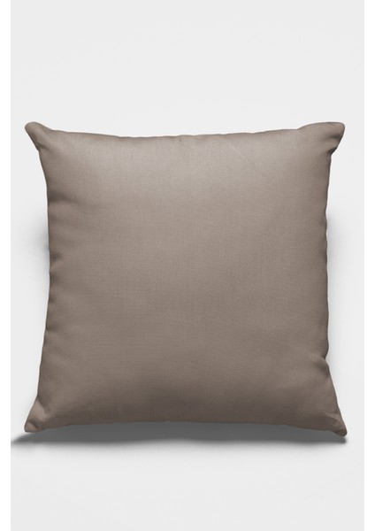 43 x 43 cm Vizon Çift Taraflı Tay Tüyü Döşemelik Premium Kumaş Dekoratif Kırlent Yastık Kılıfı KRL008 fiyatları