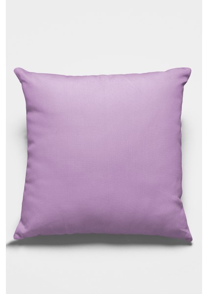 43 x 43 cm Lila Tay Tüyü Döşemelik Premium Kumaş Dekoratif Çift Taraflı Kırlent Yastık Kılıfı KRL013 fiyatları