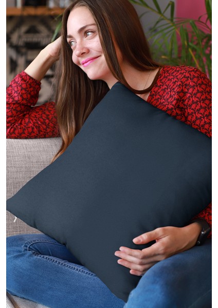 43 x 43 cm Laci Kırlent Yastık Kılıfı Tay Tüyü Döşemelik Premium Kumaş Dekoratif Çift Taraflı KRL022 fırsatları