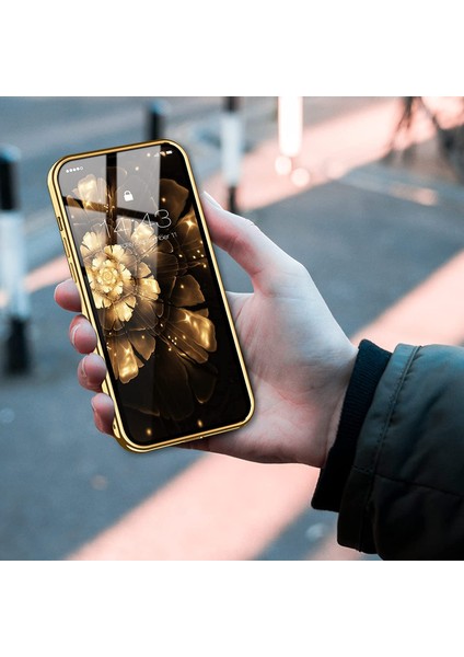 Iphone 14 Pro Max Uyumlu Kılıf Darbe Emici Kenarları Renkli Sert Plastik Parlak Şeffaf Kapak fiyatları