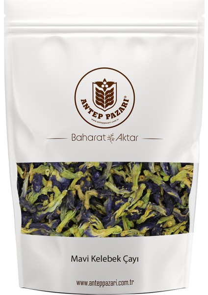 ANTEP PAZARI Mavi Kelebek Çayı - Tea Butterfly Pea - 30 gr