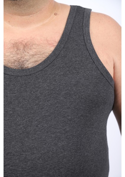 Mocgrande Büyük Beden %100 Pamuk 2li Atlet 11200-ANTRASIT fırsatları