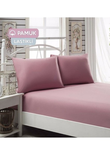 Çift Kişilik Akfil Pamuk Kumaş Lastikli Fittid Çarşaf Seti fiyatları