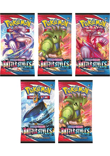 Battle Styles Pokemon Kart (4 Paket)