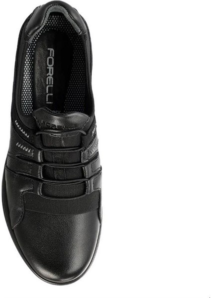 21301-H Pınk Siyah Kadın Deri Ayakkabı indirimleri