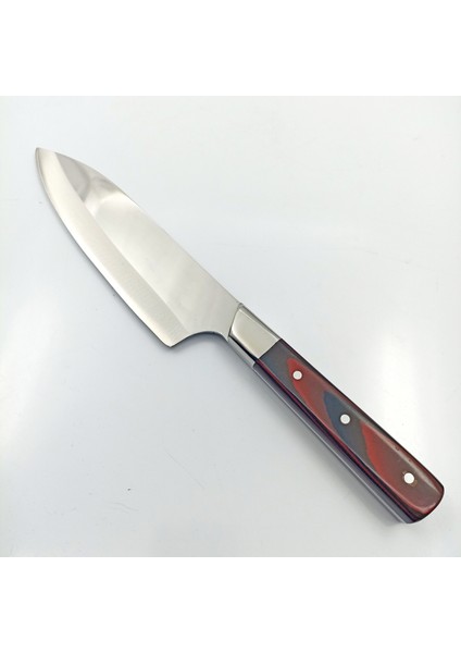 Özel Yapım Verzalit Saplı Profesyonel Şef Bıçağı