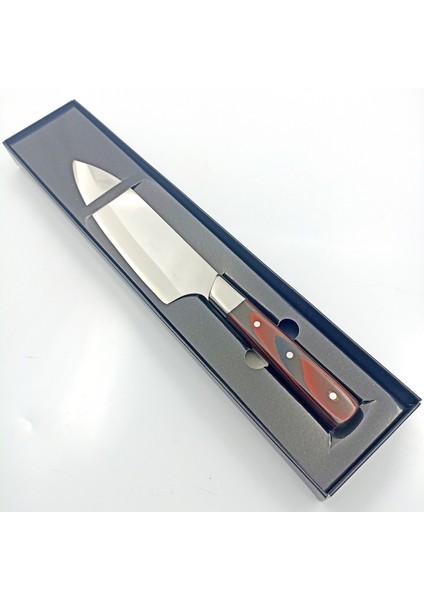 Özel Yapım Verzalit Saplı Profesyonel Şef Bıçağı modelleri