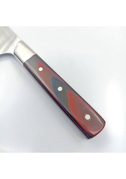 Özel Yapım Verzalit Saplı Profesyonel Şef Bıçağı indirimleri