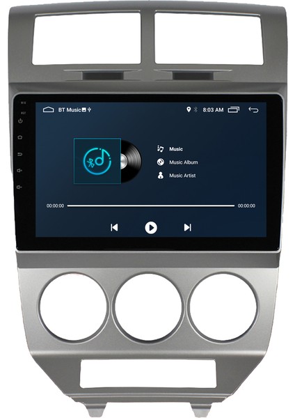 Dodge Caliber Android Carplay Multimedya Ekran Teyp 2GB+32GB