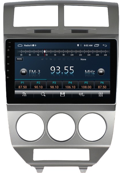 Dodge Caliber Android Carplay Multimedya Ekran Teyp 2GB+32GB