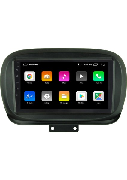 Fiat 500X Android Carplay Multimedya Ekran Teyp 2GB+32GB modelleri