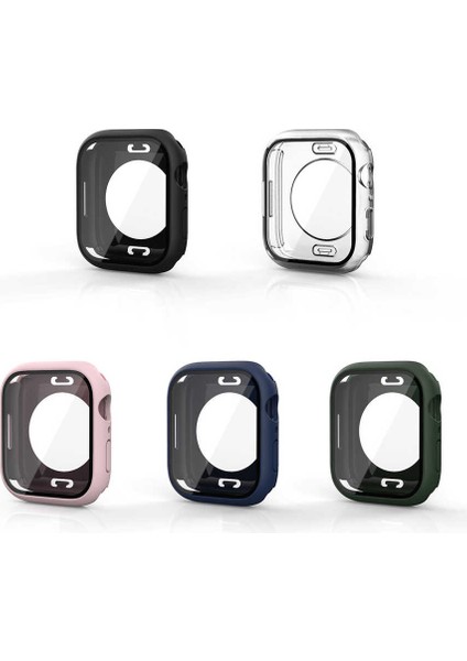 Apple Watch 6 Se 44 mm Uyumlu Ekran Koruyucu 360° Kasa Koruma Watch Gard 11F