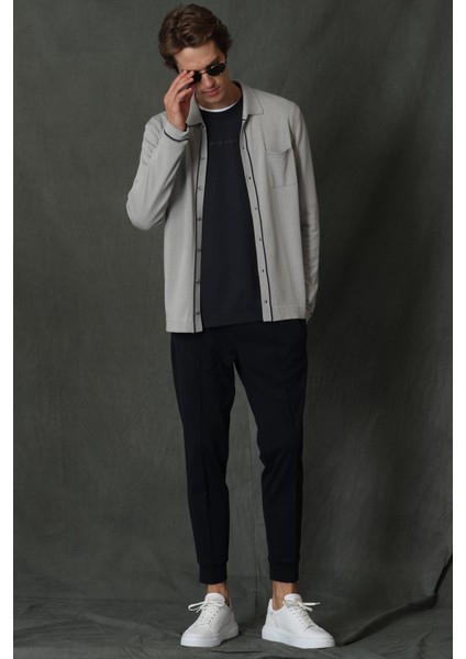 Pıata Spor Erkek Chino Pantolon Slim Fit Siyah