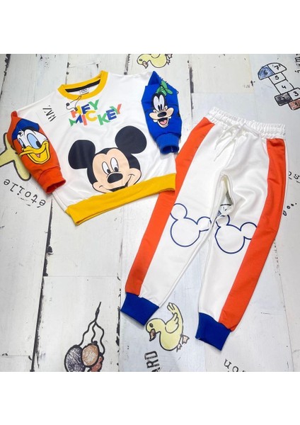 Erkek Çocuk Mickey Mouse Eşofman Takımı 2245 modelleri