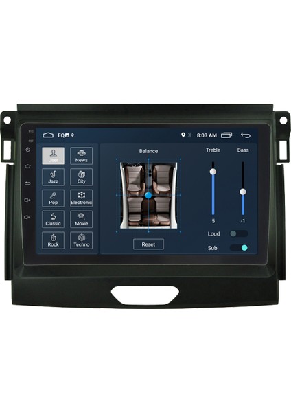 Ford Ranger Android Carplay Multimedya Ekran Teyp 2GB+32GB fırsatları