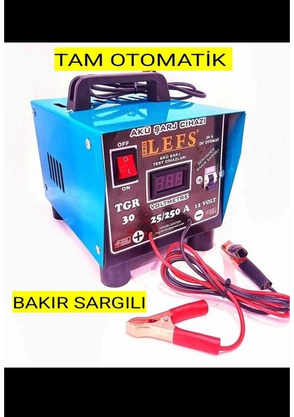 Pro Lefs Pro Lefs Tam Otomatik Bakır Sargı 12 V 30 Amper 250 Ampere Kadar Şarj