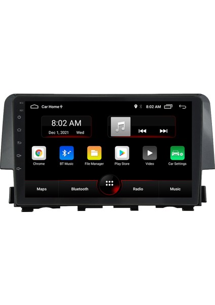 Honda Cıvıc Fc5 Android Carplay Multimedya Ekran Teyp 2GB+32GB modelleri