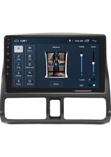 Honda Cr-V Android Carplay Multimedya Ekran Teyp 2GB+32GB