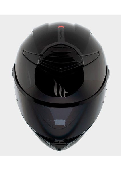 Kask Thunder 4sv Solid A11 Parlak Siyah - Şeffaf Vizörlü - Iç Güneş Vizörlü indirimleri