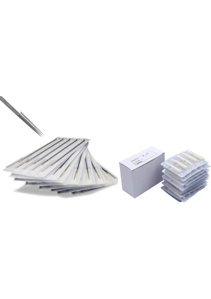 Tattoo Dövme Makinesi Iğneleri 10 Iğne 10 Uç