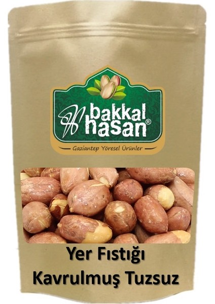 Bakkal Hasan Yer Fıstığı Kavrulmuş Tuzsuz Duble 250 gr