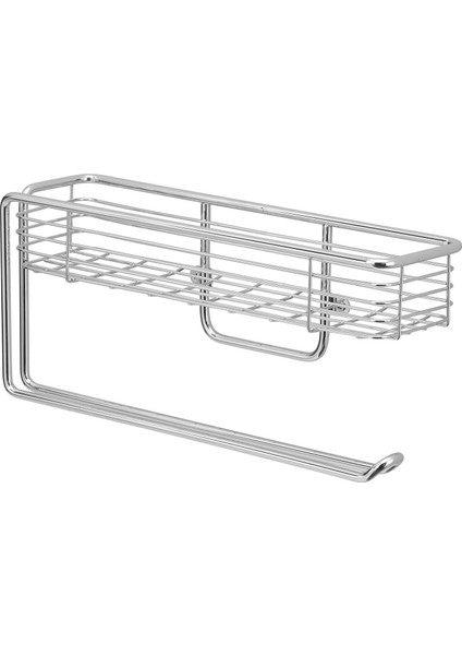 Kağıt Havluluk ve Malzeme Sepeti Bir Arada Tezgah Altı ve Duvar Montajlı 30 x 8 x 13 cm