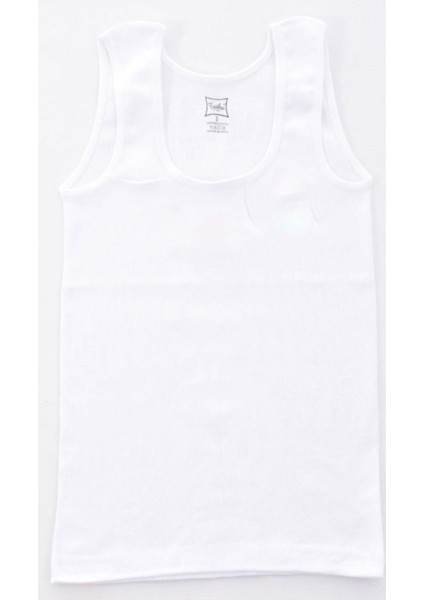 Kız Çocuk Geniş Askılı Saten Biyeli Atlet 0188 - 6 Adet fiyatları